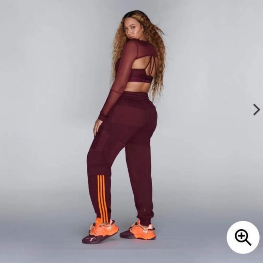 Adidas x Ivy Park Maroon Sweatpants